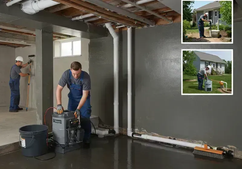 Basement Waterproofing and Flood Prevention process in Gilmer County, WV